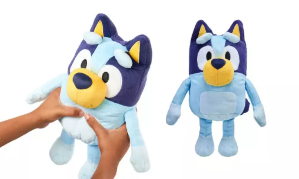 1 o 2 giochi interattivi Plush Bluey