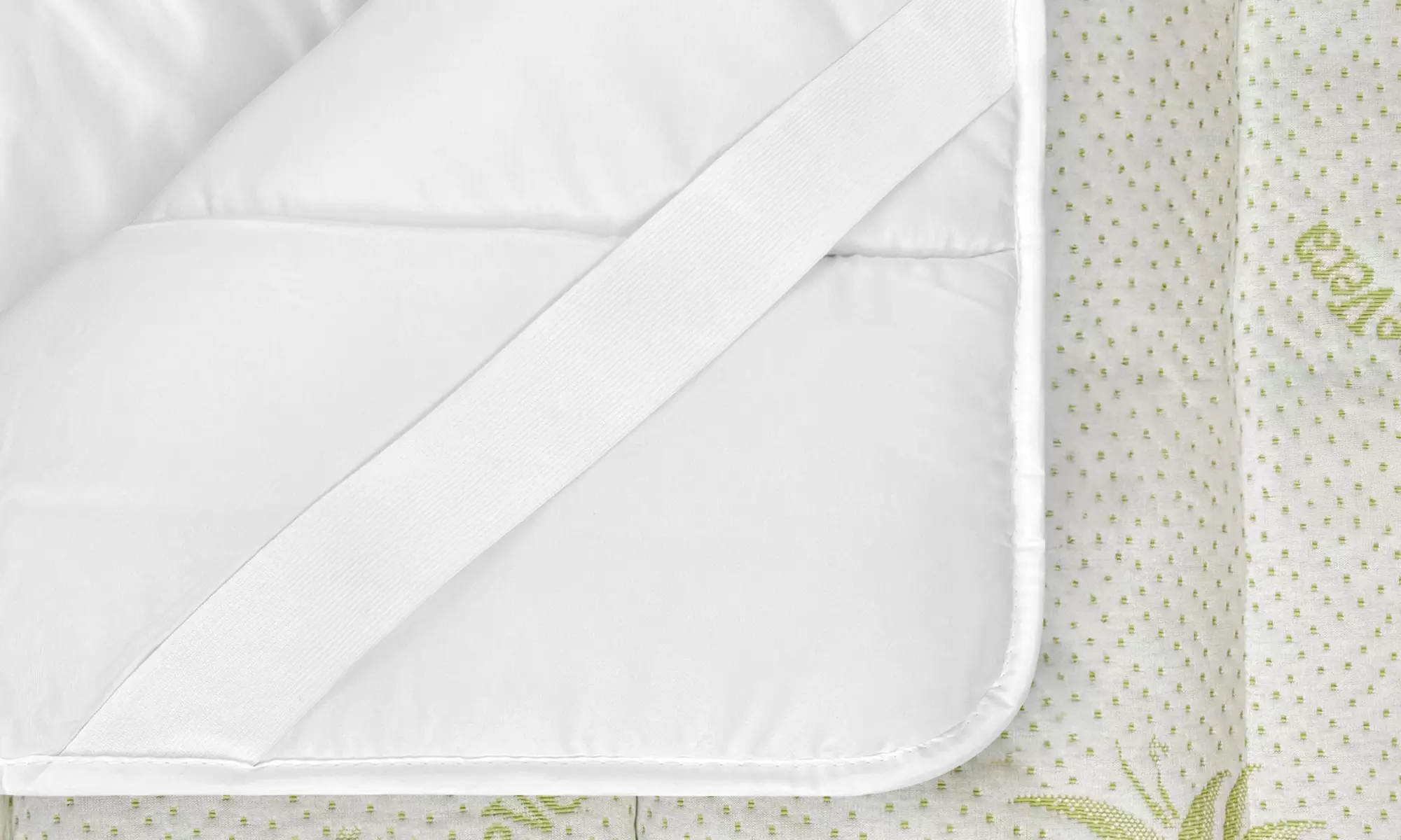 Aloe Vera matrastopper in afmetingen naar keuze - Second Medium