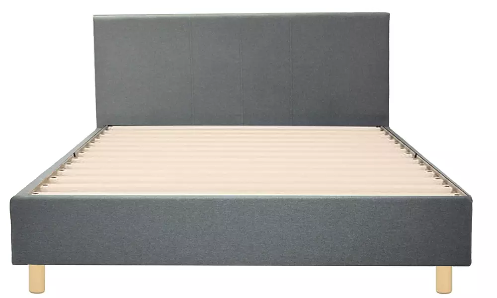 Lit Rome en tissu design élégant, Sampur