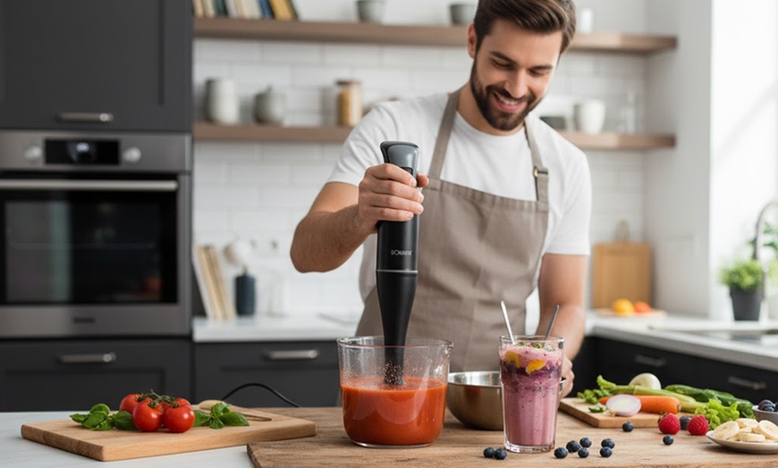 Image 17: Frullatore a immersione da cucina di Bomann