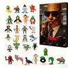 Image 3: 24-Piece Italian Brainrot Action Figures Advent Calendar