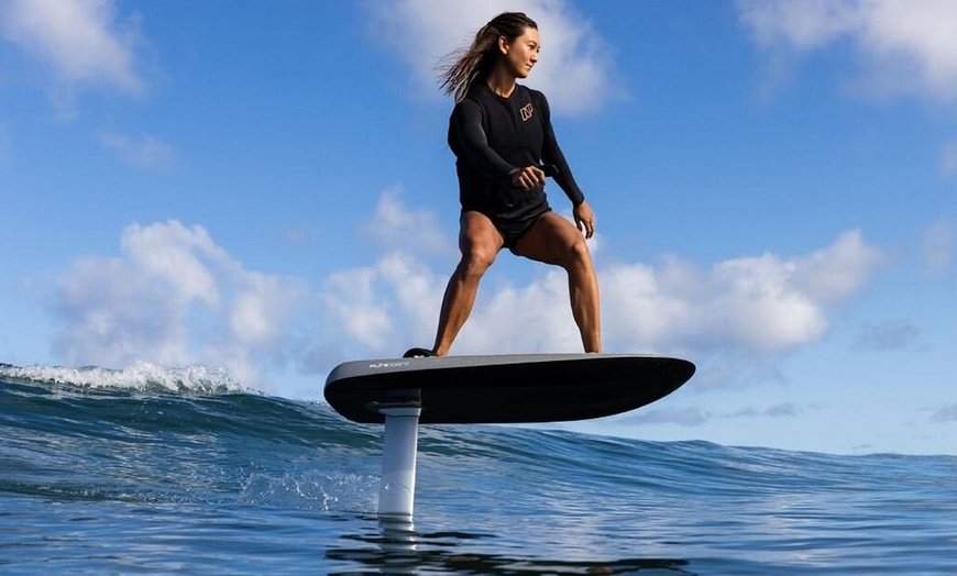 Image 1: Choice of 1-Hour eFoiling Lesson, 2-Hour Kayak / SUP Guided Tour for 2