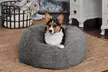 Furhaven Round Insulating Ball Pet Bed - Second Medium