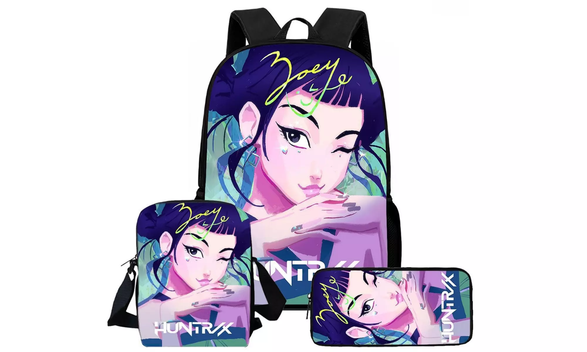KPop Demon Hunters Inspired Backpack Set