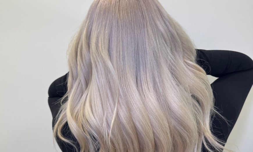 Image 3: Single- Process Color, Balayage, Partial or Full Highlights with Style