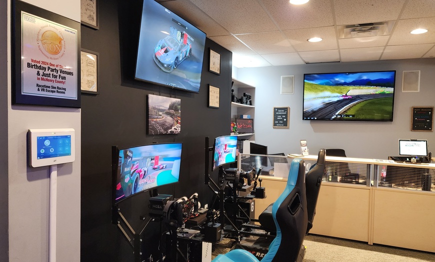 Image 7: 60-Minute Session at RACETIME SIM RACING & VR ESCAPE ROOMS