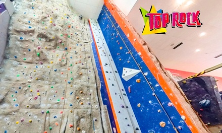 For One: One Ticket to Top Rock Indoor Climbing Session - K2 Crawley