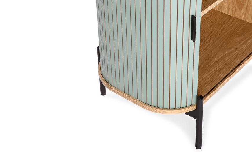 Image 7: Buffet design Mónaco avec 2 portes coulissantes