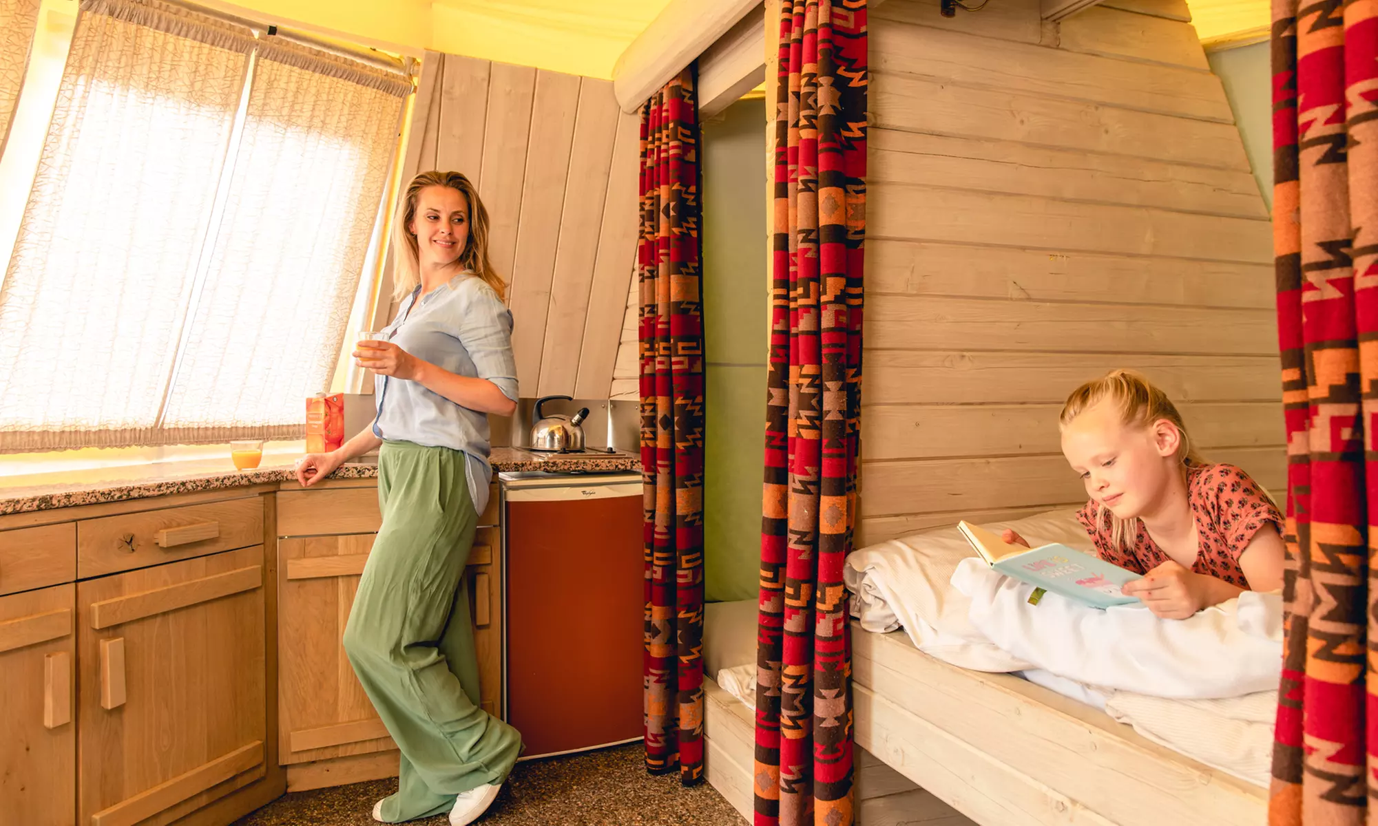 Slagharen: Raccoon Lodge, Hacienda of Wigwam incl. bedlinnen