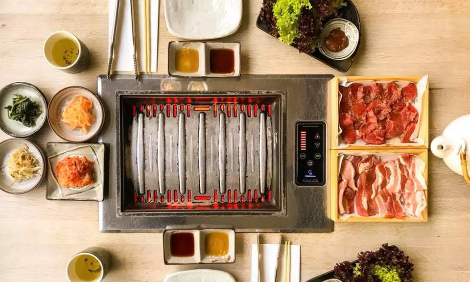 Korean Starter & Bibimbap Main and Drink for 2, 3, or 4 People