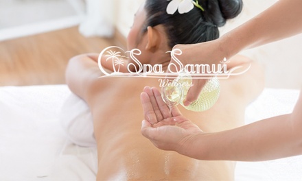 Für 1 Person: 90 Min. Tiefengewebe-Aromatherapie-Ganzkörpermassage - Spa Samui Aachen