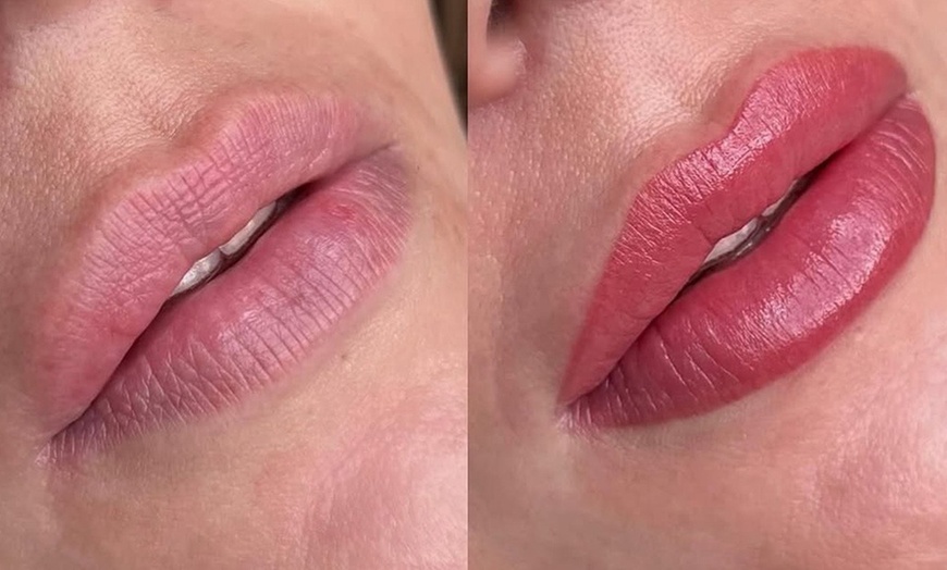 Image 3: Perfect Lips: Semi-Permanent Blush, Lip Liner & Dark Lip Correction