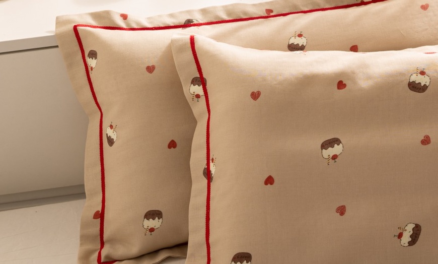 Image 30: Breathable Pure Cotton Kids Pillowcase Pair