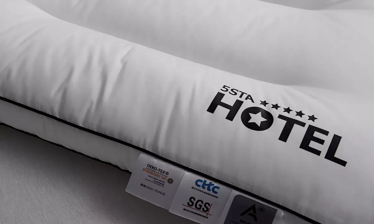 100% Cotton Five Star Hotel Pillow 2 Pack Set