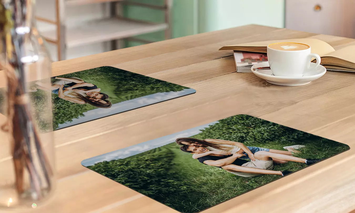 Personalisiertes Foto-Tischset