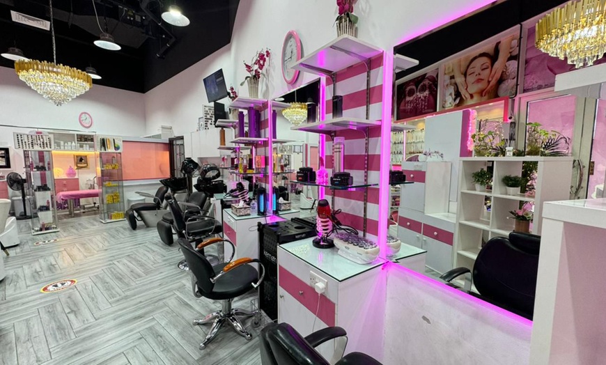 Image 2: Classic or Gel Manicure and Pedicure Combo or Nail Extensions