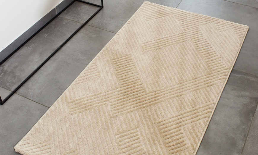 Image 17: Tapis de salon beige moderne 