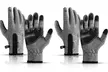 2 Pair Winter Warm Windproof Gloves Touch Screen Waterproof Gloves - Second Medium