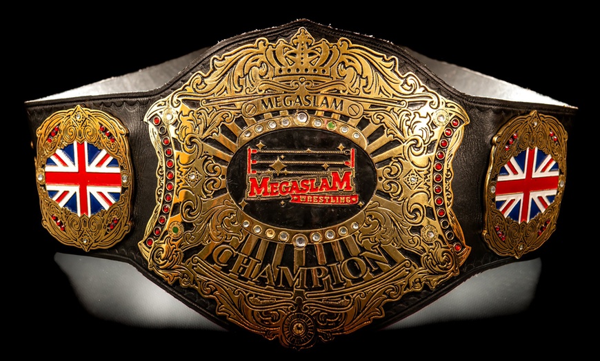 Image 3: Adrenaline, & Family Fun: One or Four Tickets to Megaslam Wrestling! 