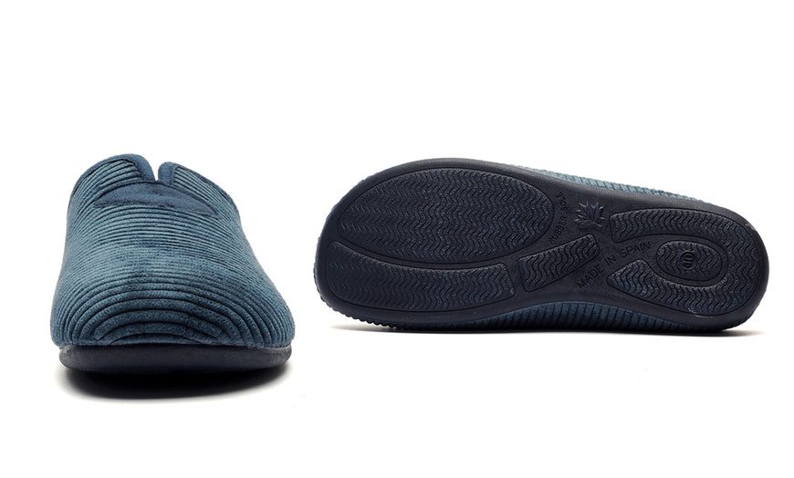 Image 7: Cotswold Blackbird Men's Mule Slippers