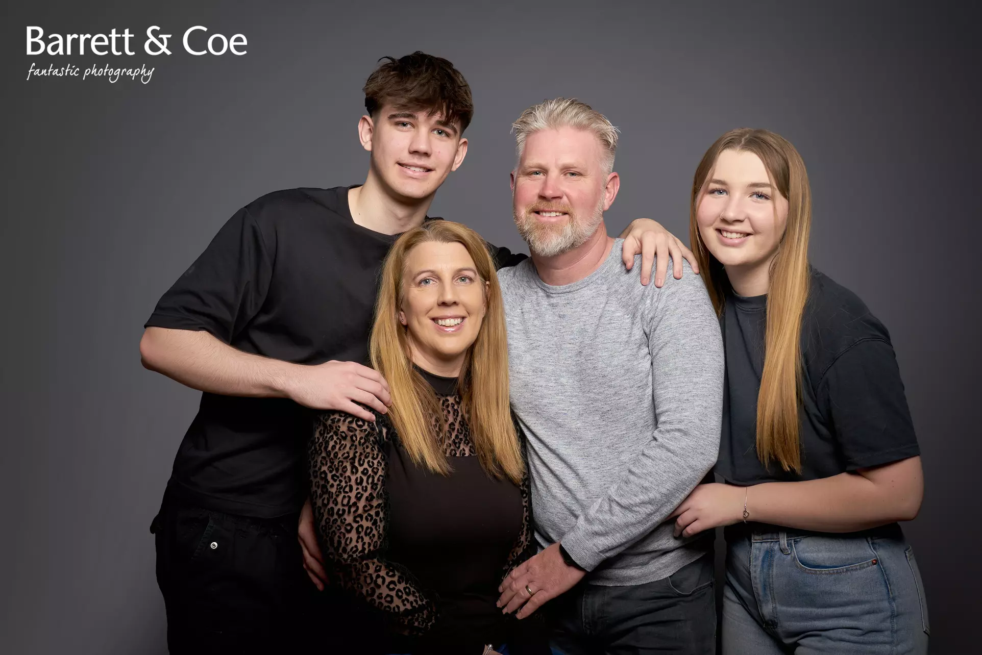 Family Photoshoot I 8'' x 6'' Print I Barrett & Coe Studios