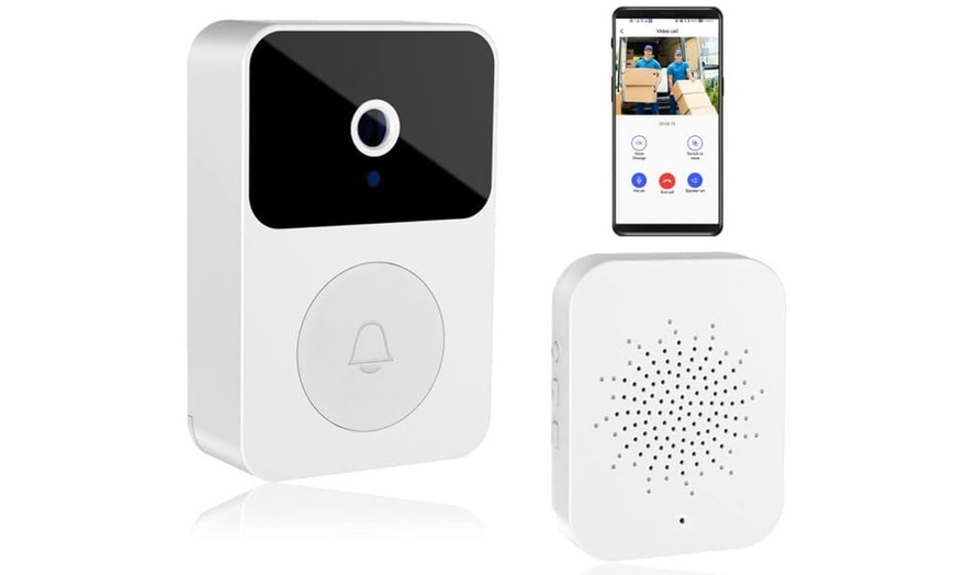 Image 2: Campanello wireless con telecamera di sorveglianza full HD
