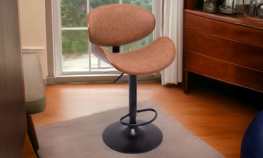 Image 9: Juego de 2 taburetes de bar