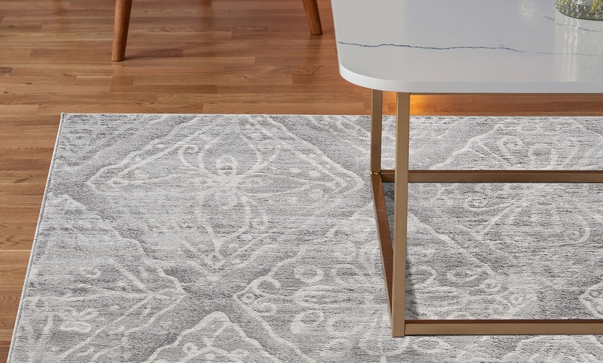 Image 21: Tapis d'intérieur en polypropylène avec dos en jute