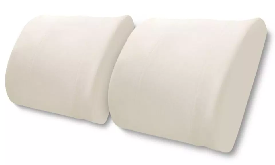HoMedics Ortho TheraP Memory-Foam Lumbar Support Pillows (2-Pack) - Primary Image