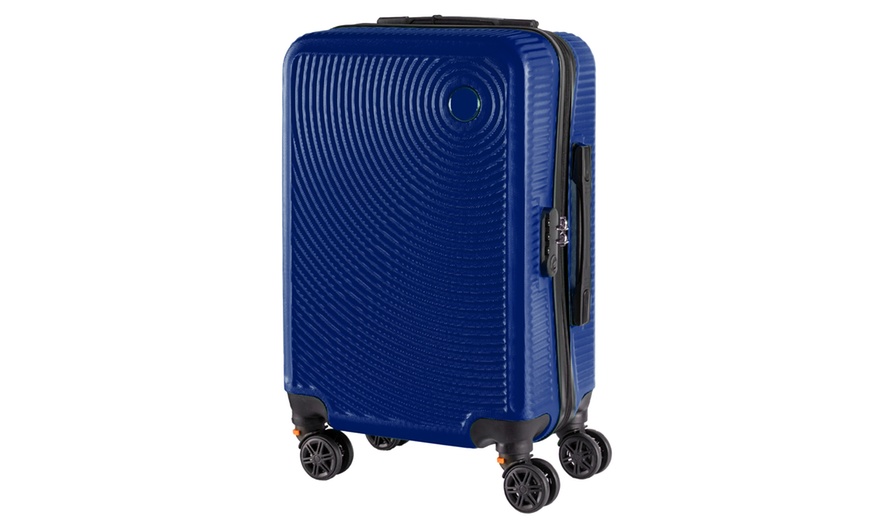 Image 15: ABS handbagage trolleykoffer in 10 kleuren