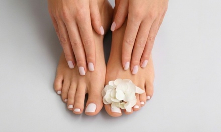Regular gel manicure and pedicure  - Deluxe I nails