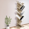 Image 1: Bibliothèque arborescente en bois avec 9 tablettes