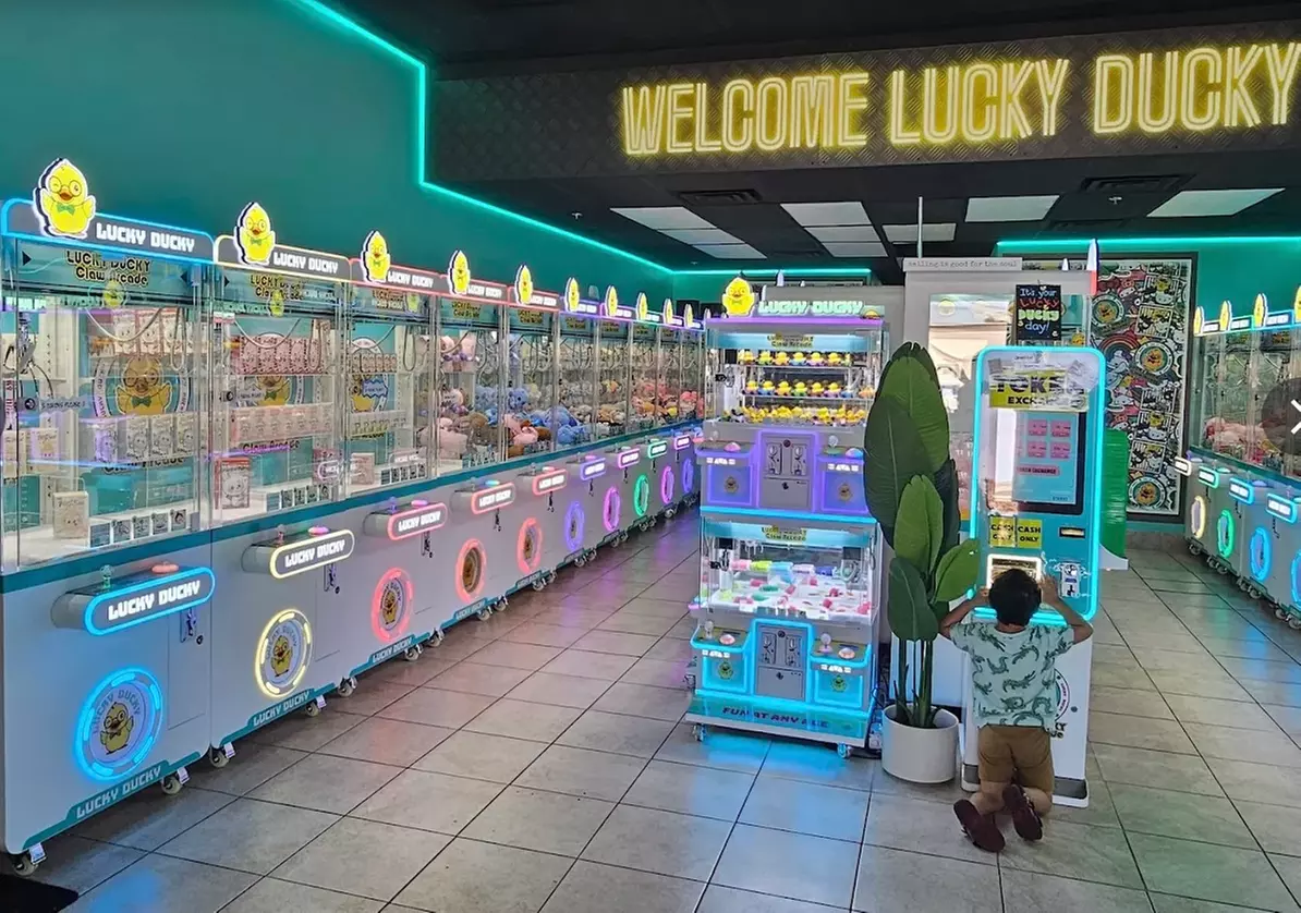 Fun Awaits: 20, 25 or 40 Tokens for Lucky Ducky Claw Arcade