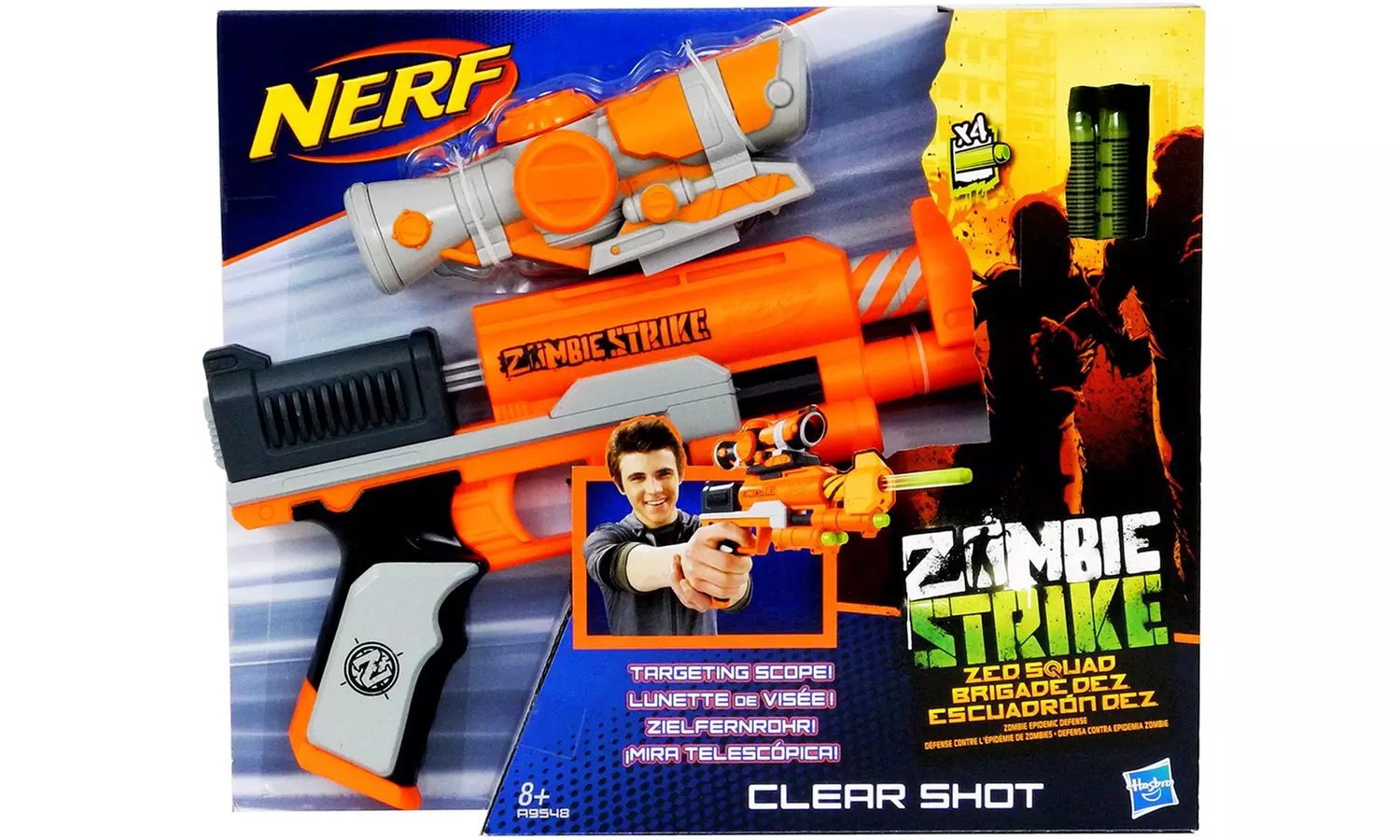 Nerf Zombie strike Blaster Tir net - Primary Image