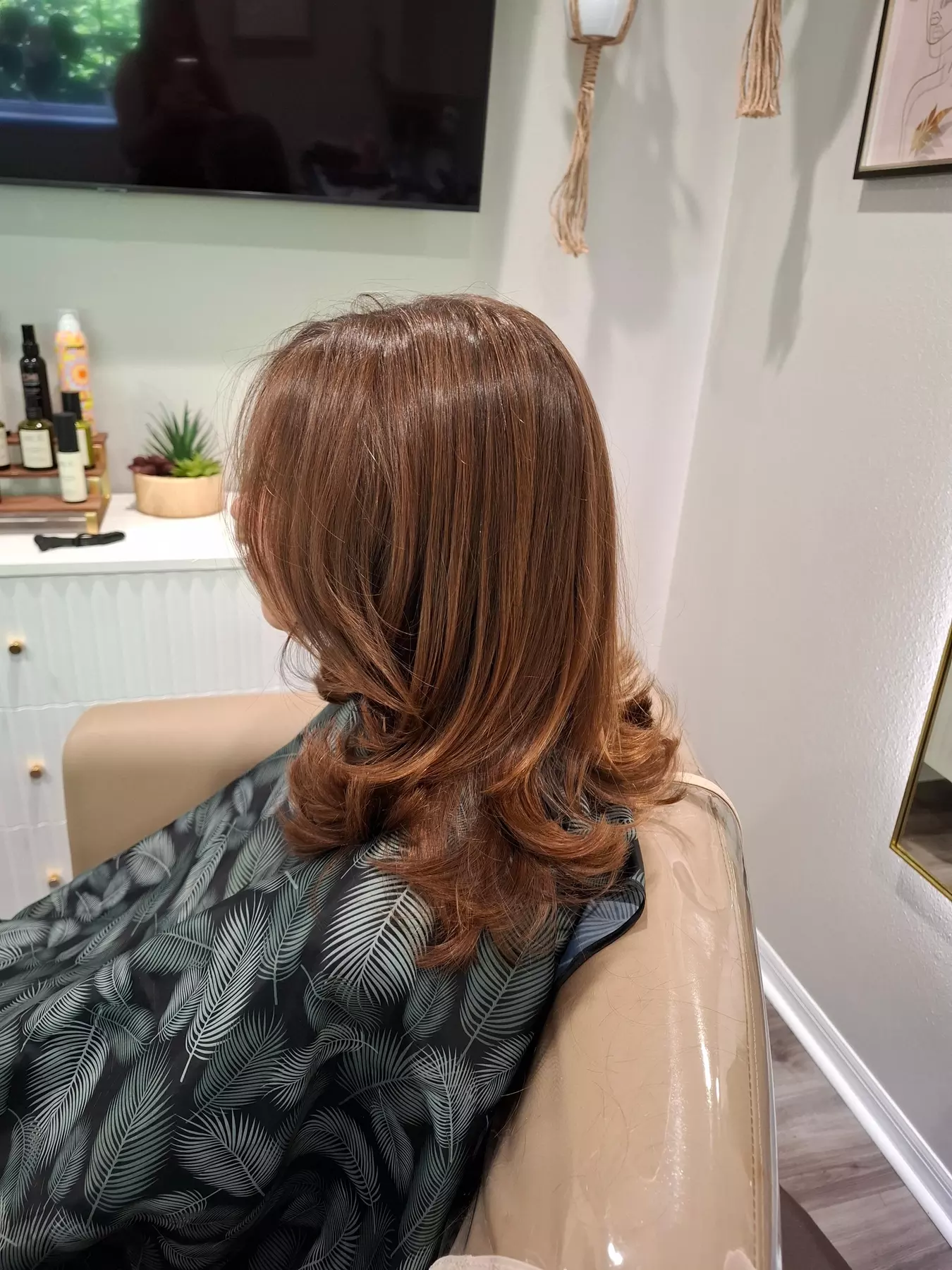 Enhance Your Look with Highlights, Root Touch Haircut, & Blowdry