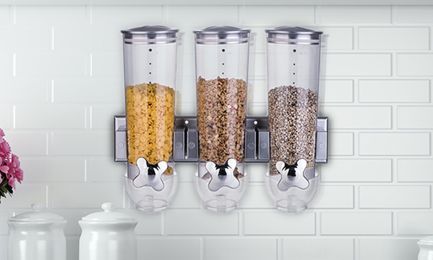 Image 3: Wall-Mounted Cereal Dispensers