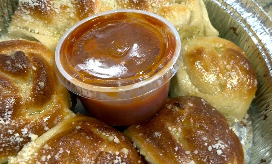 Image 21: Italian Dinner for 2 or Pizza & Wings for 4 (Dine-In, Tue-Thu)