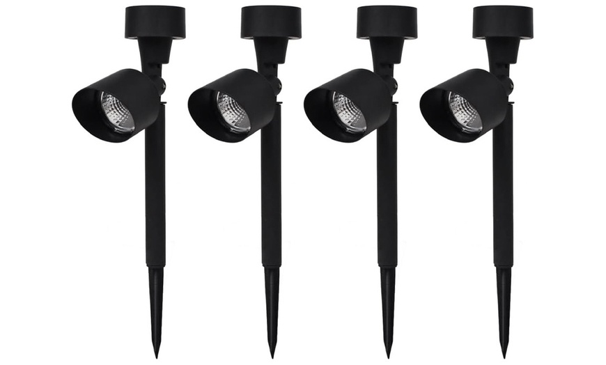 Image 2: Lot de 4 ou 6 lampes à recharge solaire