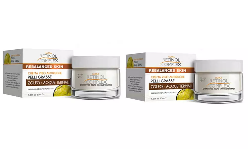 2 creme viso antirughe Retinol Complex a scelta
