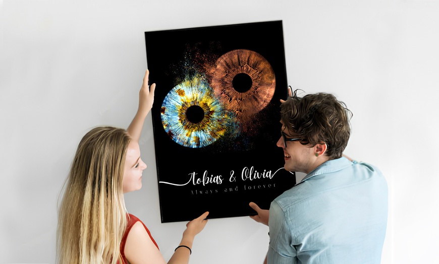 Image 3: Iris-Fotografie: Datei, Poster, Canvas, Halskette oder Whiskey-Spender