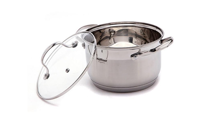 Image 7: Stainless Steel Pot 12-Piece Set 