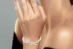 Bracelet and Earring set with Infinity Charm made with Crystals from Swarovski® - Second Medium