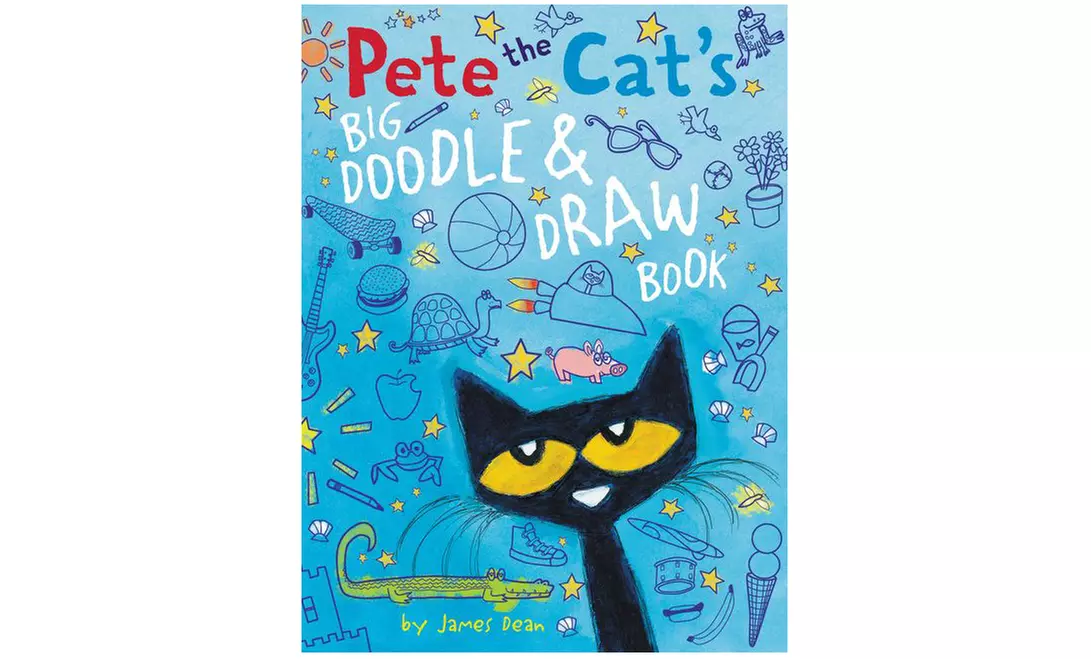 Pete the Cat's Big Doodle and Draw Book - Primary Image