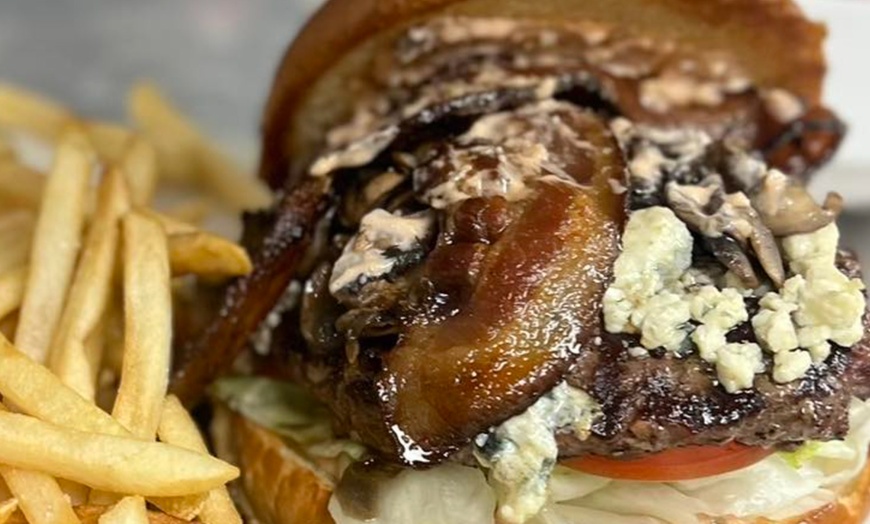 Image 5: Enjoy Hood Burgers and Beers, $30 or $50 Dining Credit Two or Four 