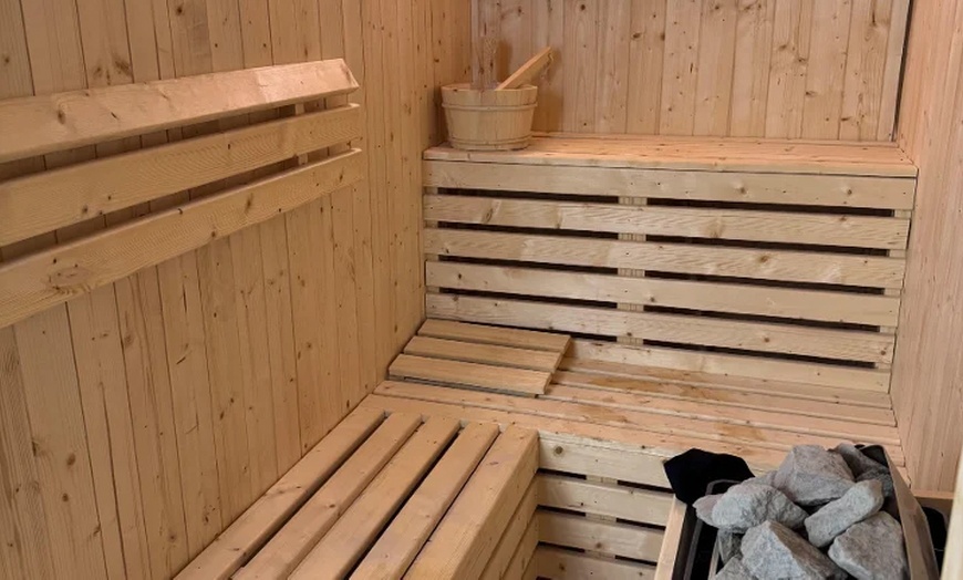 Image 6: 3-Hour Hot Tub, Head Spa or Massage & Sauna for One or Two