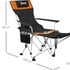 Image 15: Set of Two Outsunny Folding Camping Chairs 