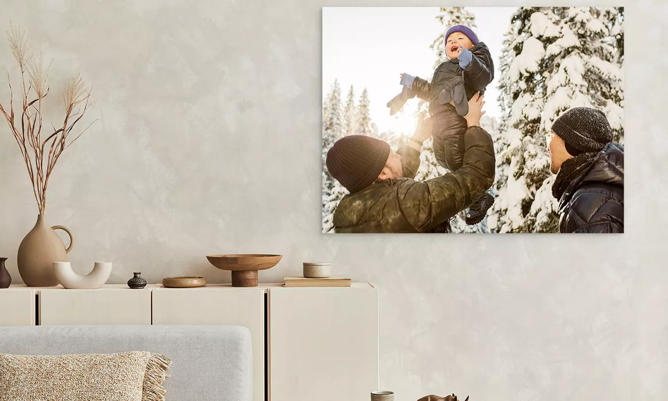 Foto auf Aluminium in verschiedenen Größen