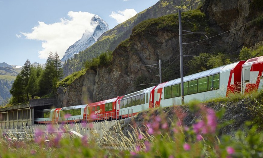 Image 2: ✈ 8-Day Glacier & Bernina Express w/Hotel & Air