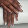 Image 3: Manicure, Gel X, Pedicure, Poly Gel Nails, Small Box/Knotless Braids

