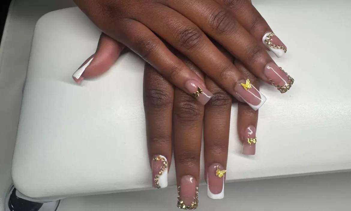 Manicure, Gel X, Pedicure, Poly Gel Nails, Small Box/Knotless Braids